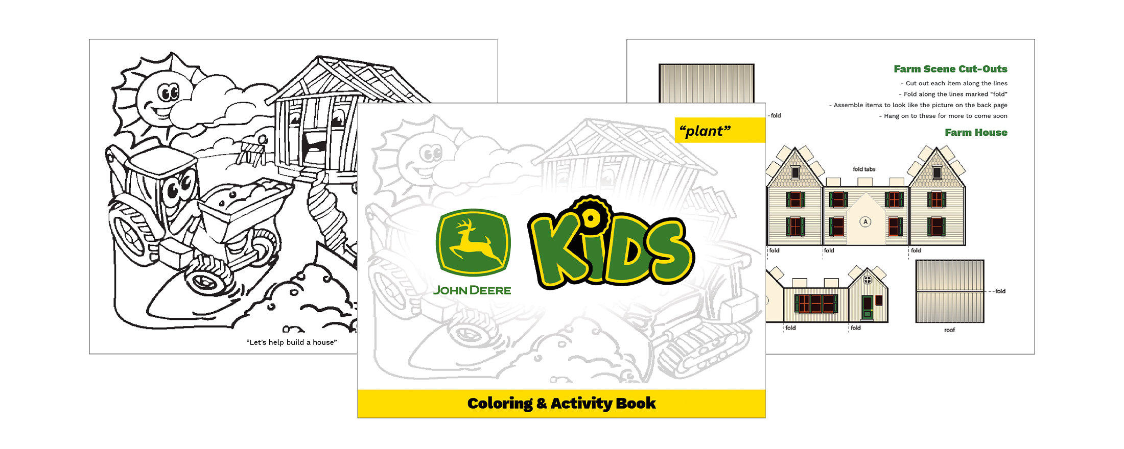 John Deere Kids Illustration